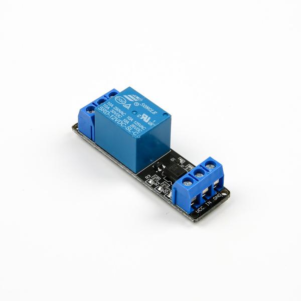 Quality 53x18x18.5mm 1 Channel 12v Relay Module With Optocoupler Low Level Trigger Expansion Board for sale