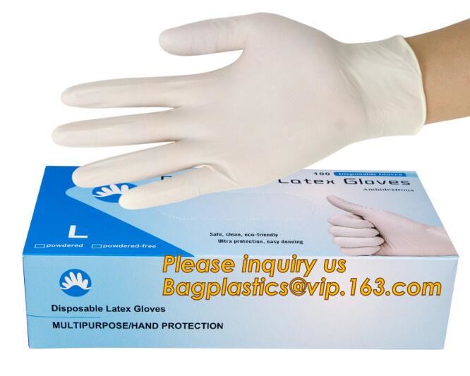 Medical Disposable Nitrile Coated Hand Gloves,Industrial Garden Working Resistant Disposable Nitrile Black Gloves BAGEAS