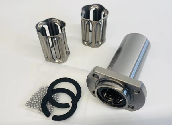 Quality High Preciosin High Temperature Steel Retainer / Cage Linear Ball Bearing Bushing for sale
