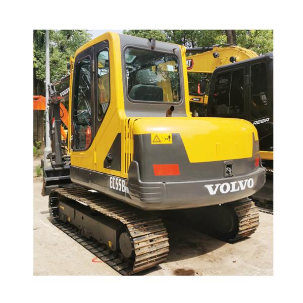 Quality 38.8KW 2020 Year Good Condition Direct Injection Engine 5 Ton Mini Volvo EC55 in Korea for sale