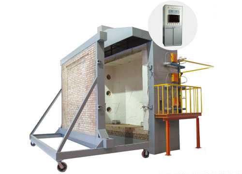 Fire Resistance Tester For Building Components For The Fire Resistance Test Of