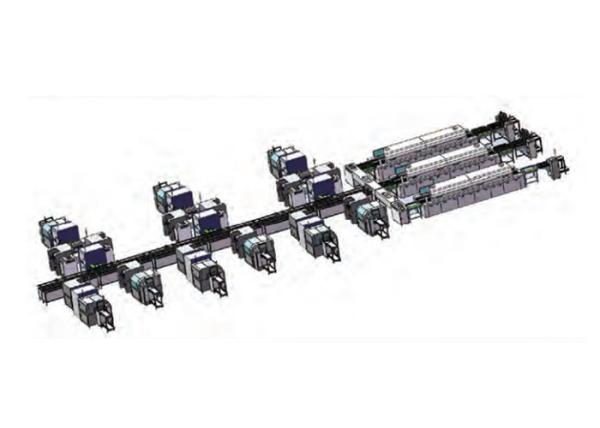 Quality Multi-Wire SMT Assembly Line Three Reflows Mesh Belt Reflow Oven Wiring Scheme for sale