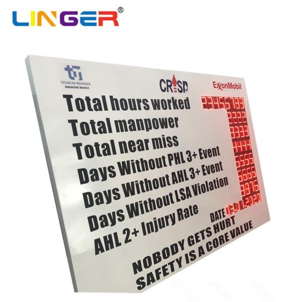 Quality IP65 Waterproof Led Information Display Board Customized for sale