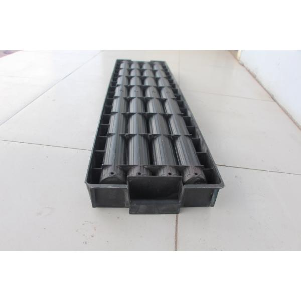 High Intensity Black Plastic Core Tray For Drilling Explore 55mm Rock Core