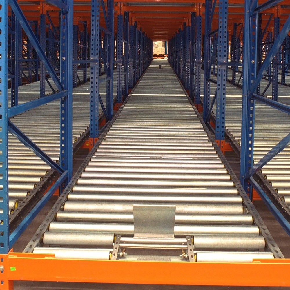 High Quality Warehouse Storage Gravity Pallet Flow Racking FIFO System