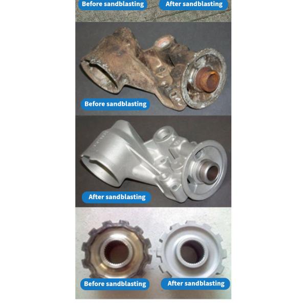 Easy Operation Sand Blast Machine With Automatic Sand Recycling Capability