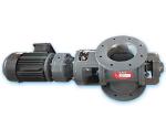 Dust Removal Impeller Feeder Variable Speed Discharge Rate Non Blocking