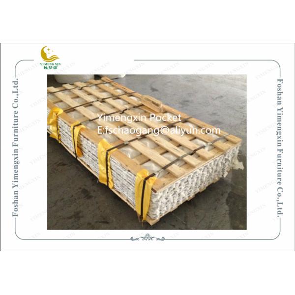 Micro Multi Zoned Pocket Spring Unit with Top and Bottom Non Woven Covers