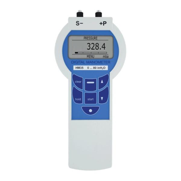 HM35 Differential Pressure Gauge Digital Handheld Pressure Gauge
