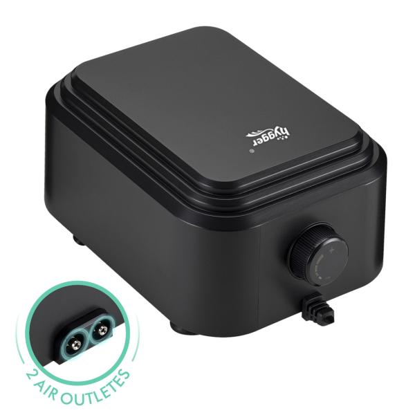 Adjustable Flow Powerful 10W Hygger Air Pump