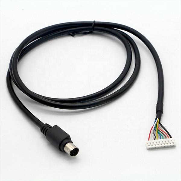 CUSTOM S Video 8 PIN Mini DIN To 9 PIN JST Connector PC Engine Controller Cable