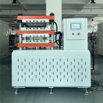 Rubber Plate Vulcanizing Compression Molding Press Machine With Double Layer