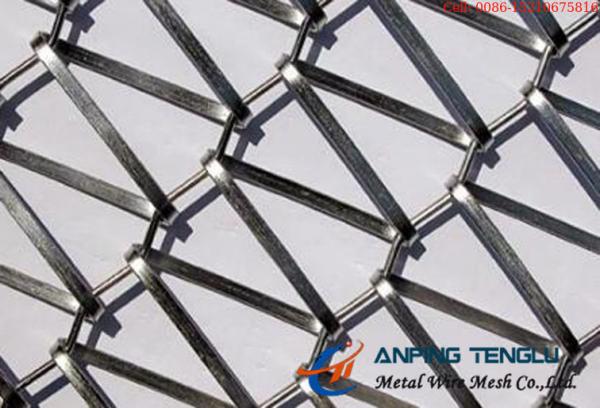 Quality Metallic Curtain Gama Flexi Flat Spiral Wire And Crimped Rod Structure for sale