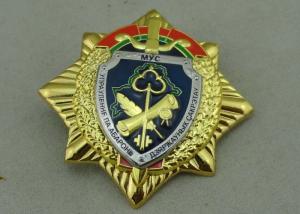 China Customized Troops Souvenir Badges Hard Enamel Award Badges wholesale