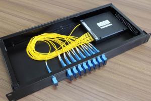 16CH Multiplexer Demultiplexer Fiber Optic MUX / DEMUX CWDM