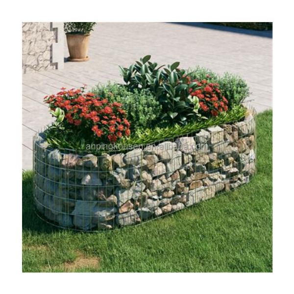Customized Aperture Galvanized Welded Gabion Boxes for Stone Retaining Wall Solution