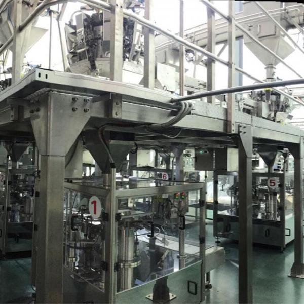 Multihead VFFS Packing Machine PLC Control For Noodle Products