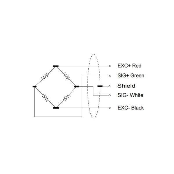 IP67 Weighing Module Stainless Steel 1.5mv/V Platform Scale Load Cell 1-100kN