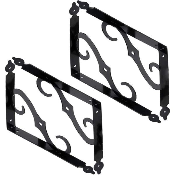 5mm Thickness Steel Q235 Ladder Style Ceiling Mounted Floating Shelf Brackets