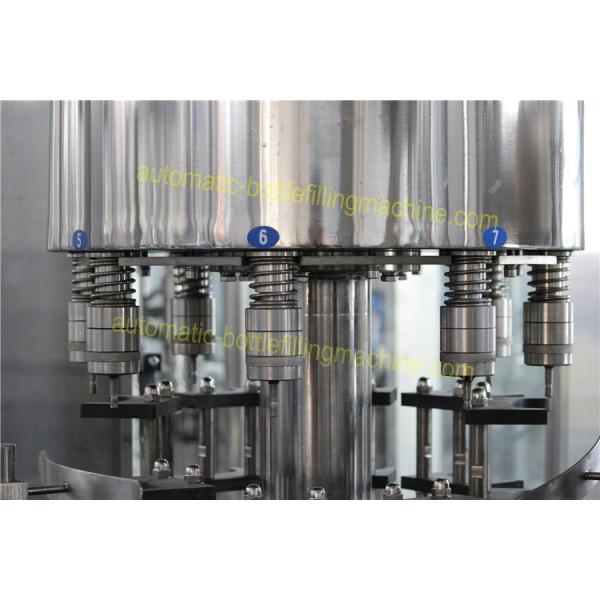 Rotary Monoblock Filling And Capping Machine , 380V / 50HZ Commercial Bottling Machine