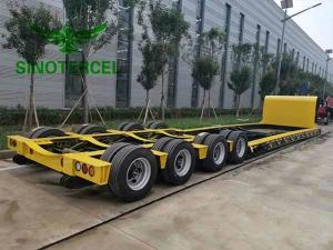 China 60Tons Modular Semi Trailer Hydraulic Semi Transport Trailer wholesale