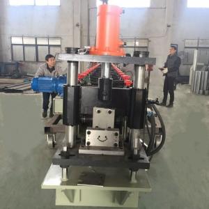7.5KW 2-3m/Min Roll Forming Equipment Hydraulic Punching Vineyard Post Press