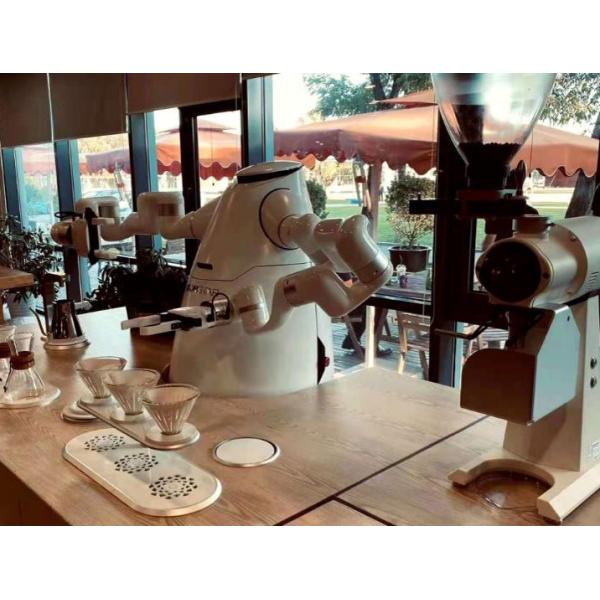 Automatic Robot Coffee Machine Artisanal AC 100V robot make pour over Coffee