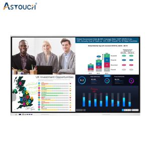 China 65inch Interactive Flat Panel IFP All In One Interactive Whiteboard wholesale