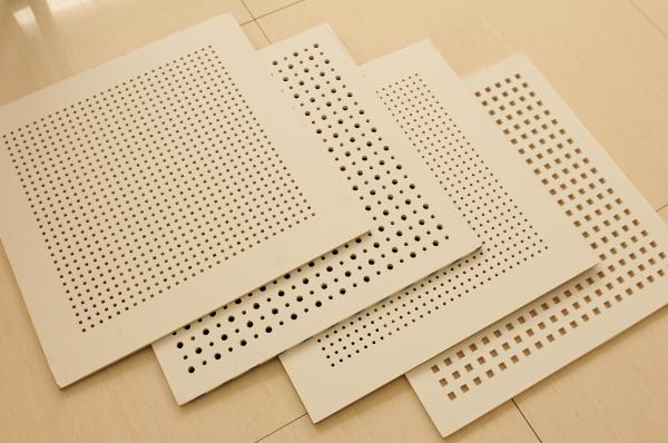 Quality Acoustical Ceiling Tiles Sheet Perforation Machine For Round / Square Holes for sale