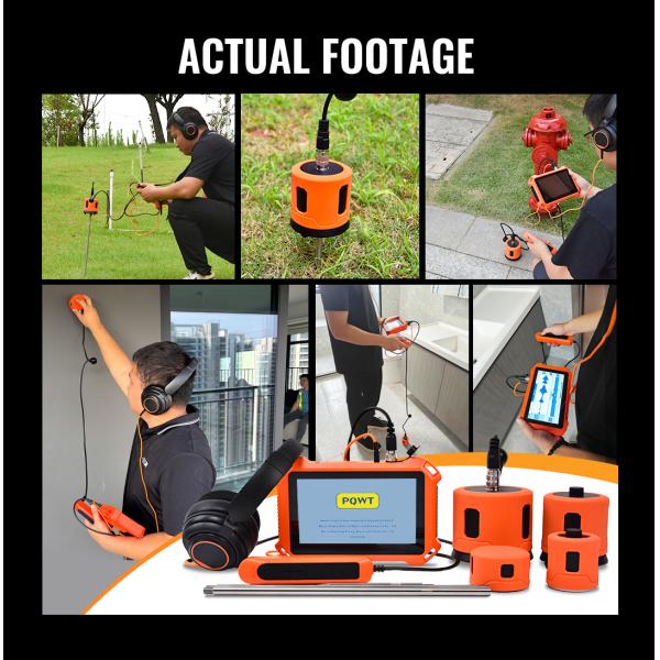 PQWT-125D Leak Detector with Advanced Detection Power Multi-dimensional Feature Extraction and Acoustic Cavity Resonance