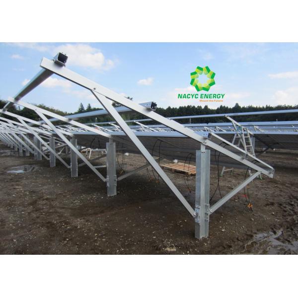 Customized Solar Ground Mount System Solar Racking Systems Provided Technical Support