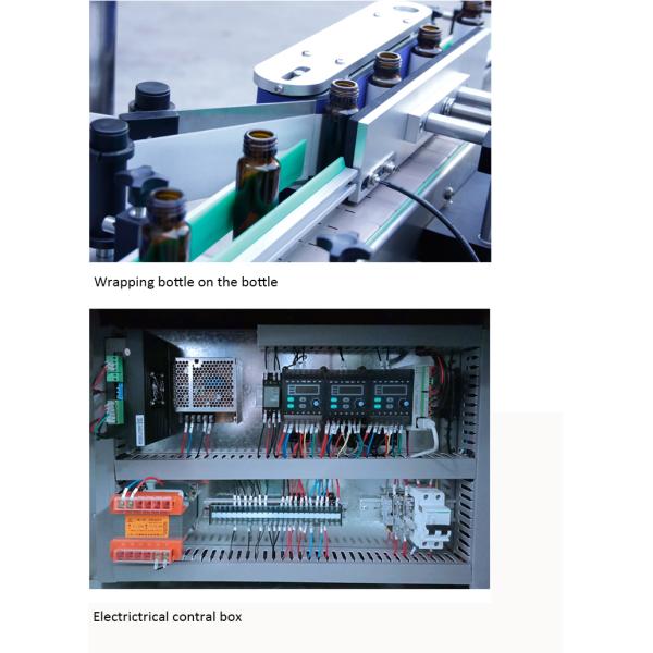 Easy Operation Stable Round Bottle Labeling Machine High Precision