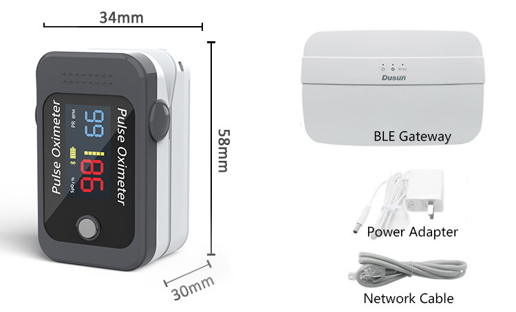 Rugged Remote Patient Monitoring Device Pulse Oximeter With Secure Encryption And Wireless Connectivity