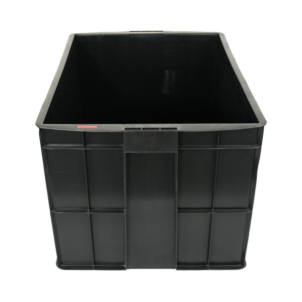 Stackable Plastic Turnover Box for Industrial Storage and Organization Solutions