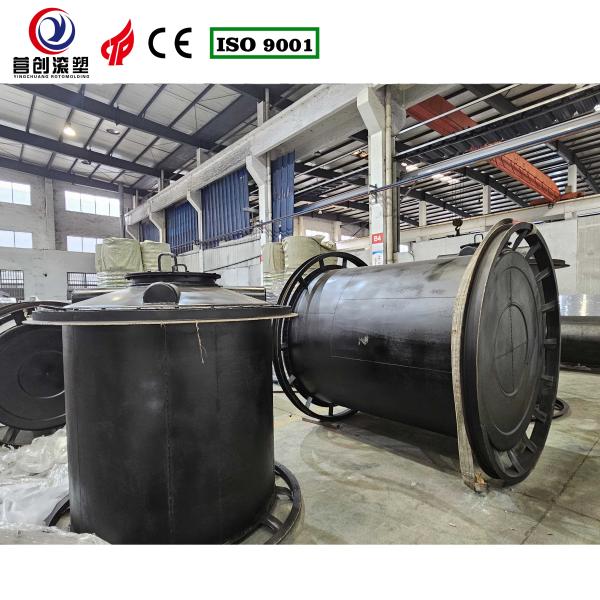 Quality Rotary rotational moulding process For Multi Cavity Plastic Rotational Products for sale