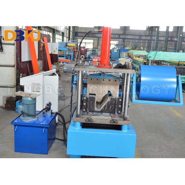 1mm Thickness Metal Square Round Gutter Rolling Machine