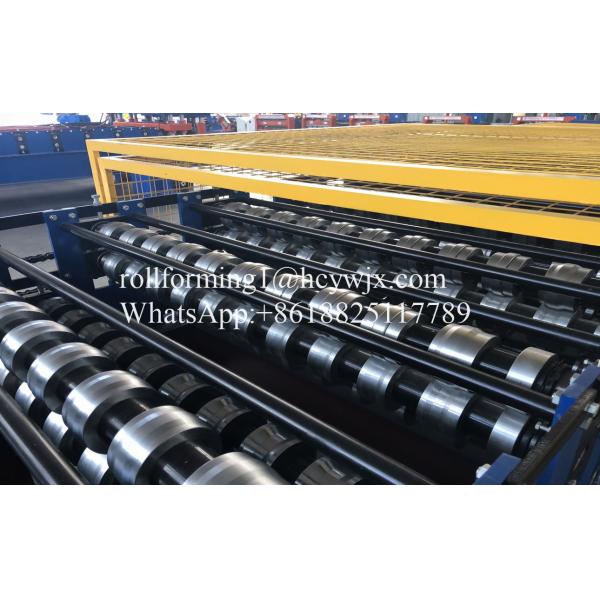 IBR Roof Panel Double Deck Roll Forming Machine TR18 TR26
