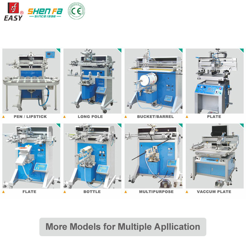 Multi Color Buckets Screen Printing Machine High Accuracy