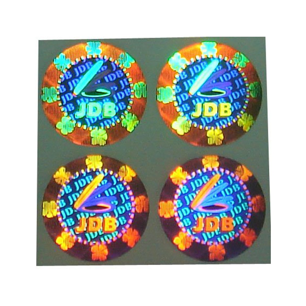 Anti Counterfeit CMYK Color Tamper Evident Security Labels