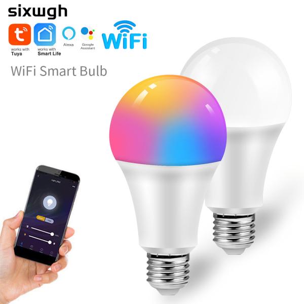 Quality 60mm*118mm Smart Wifi LED Bulb with Adjustable Brightness for sale