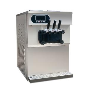 China 36l Tabletop Commercial Soft Serve Ice Cream Machine 3 Flavor Ice Cream Cone Maker wholesale
