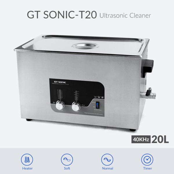 Silver Commercial Ultrasonic Cleaner , Industrial Ultrasonic Parts Cleaner