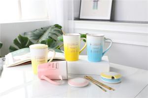 Scratch Prevent LFGB 20oz Porcelain Reusable Espresso Coffee Cup