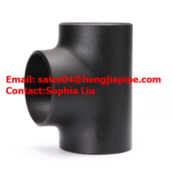 seamless teel in material ASTM A234 WPB type: equal & reducing