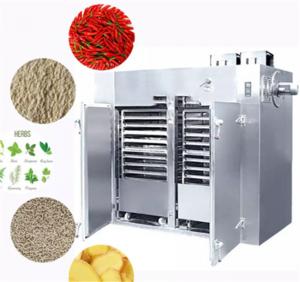 China 400kg/Batch Industrial Tray Dryer Hot Air Drying Oven Auto  Spice Drying Machine on sale