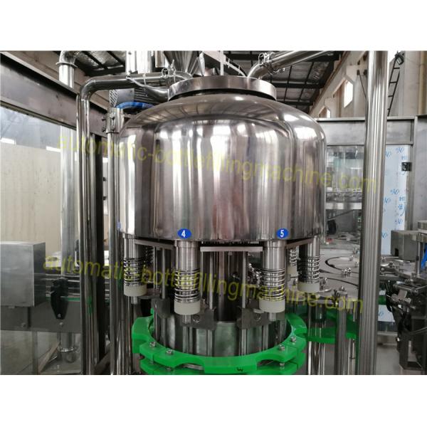 Monoblock Rotary Automatic Bottle Filling Machine For 250 - 2000ml Bottled Purified Water