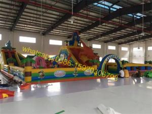 China stocks giant bouncy castle playground for sales wholesale