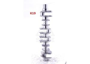 Cummins K19 Engine Crankshaft , 3096362 forged steel crankshaft for Cummins engine parts