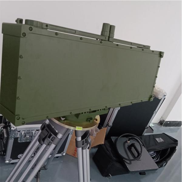 High Power UAV Drone Detector Radar Jammer 5KM For Low Altitude Aircraft