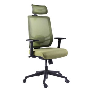 China Ergonomic Project Office Chair High Back Green Mesh Rolling wholesale